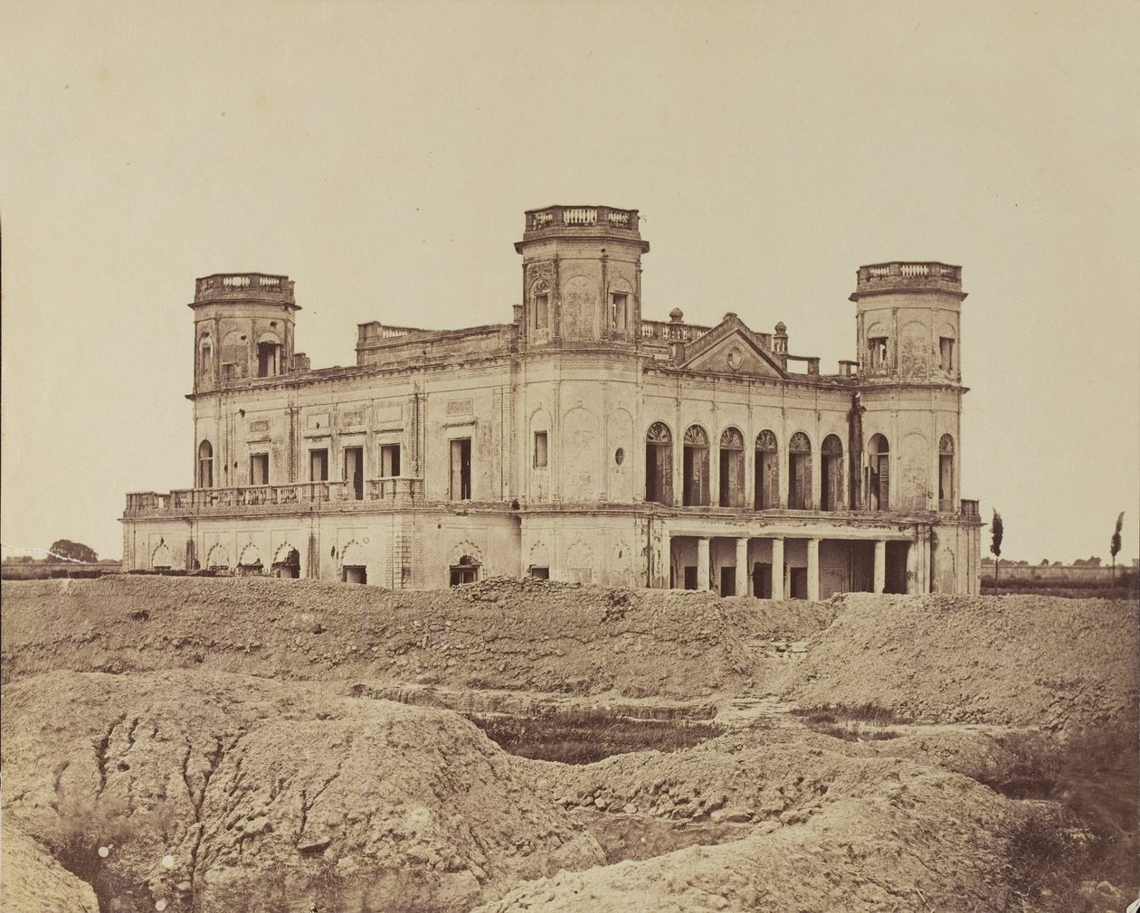 Palacio indio, c.1858 de English Photographer