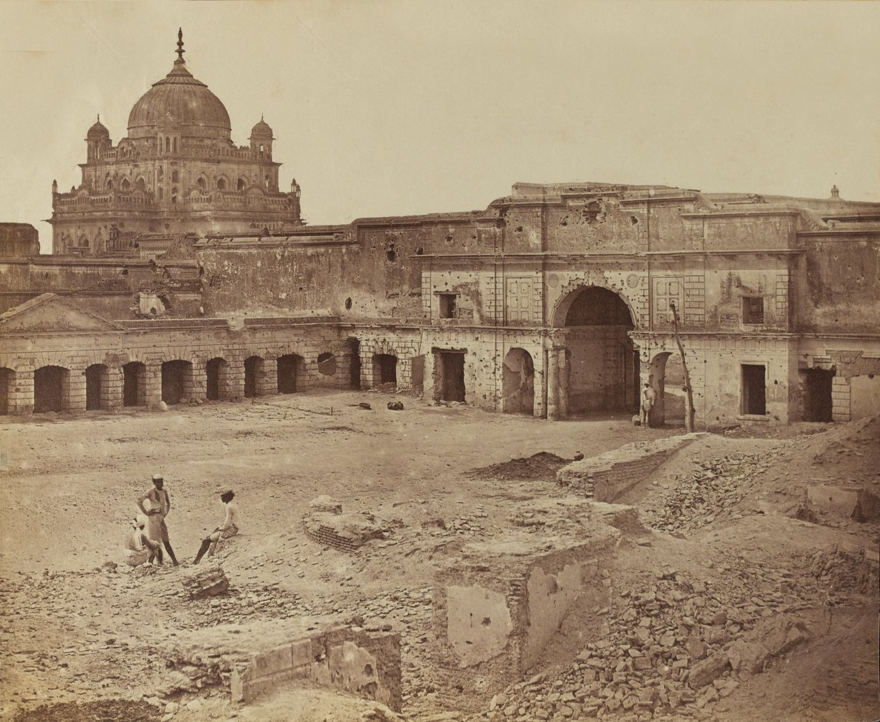 Palacio indio, c.1858 de English Photographer