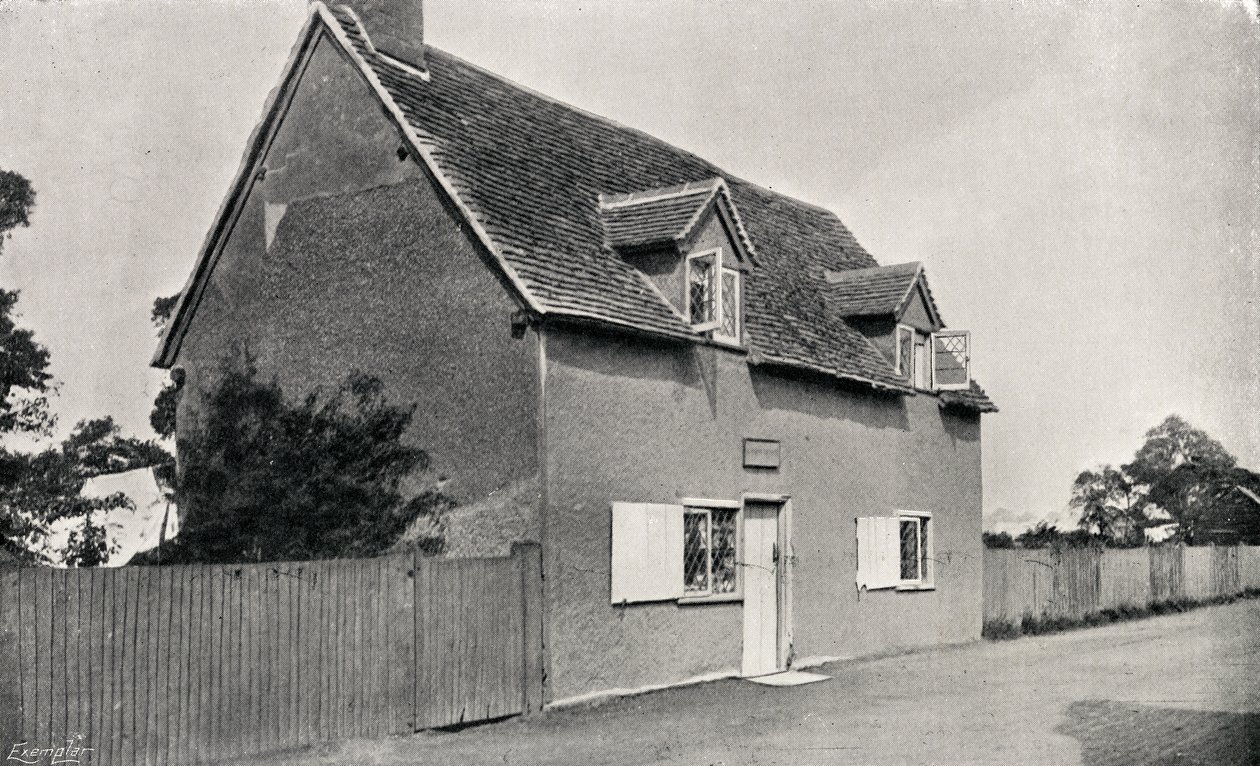 Casa de John Bunyan (1628-88) en Bedfordshire de English Photographer