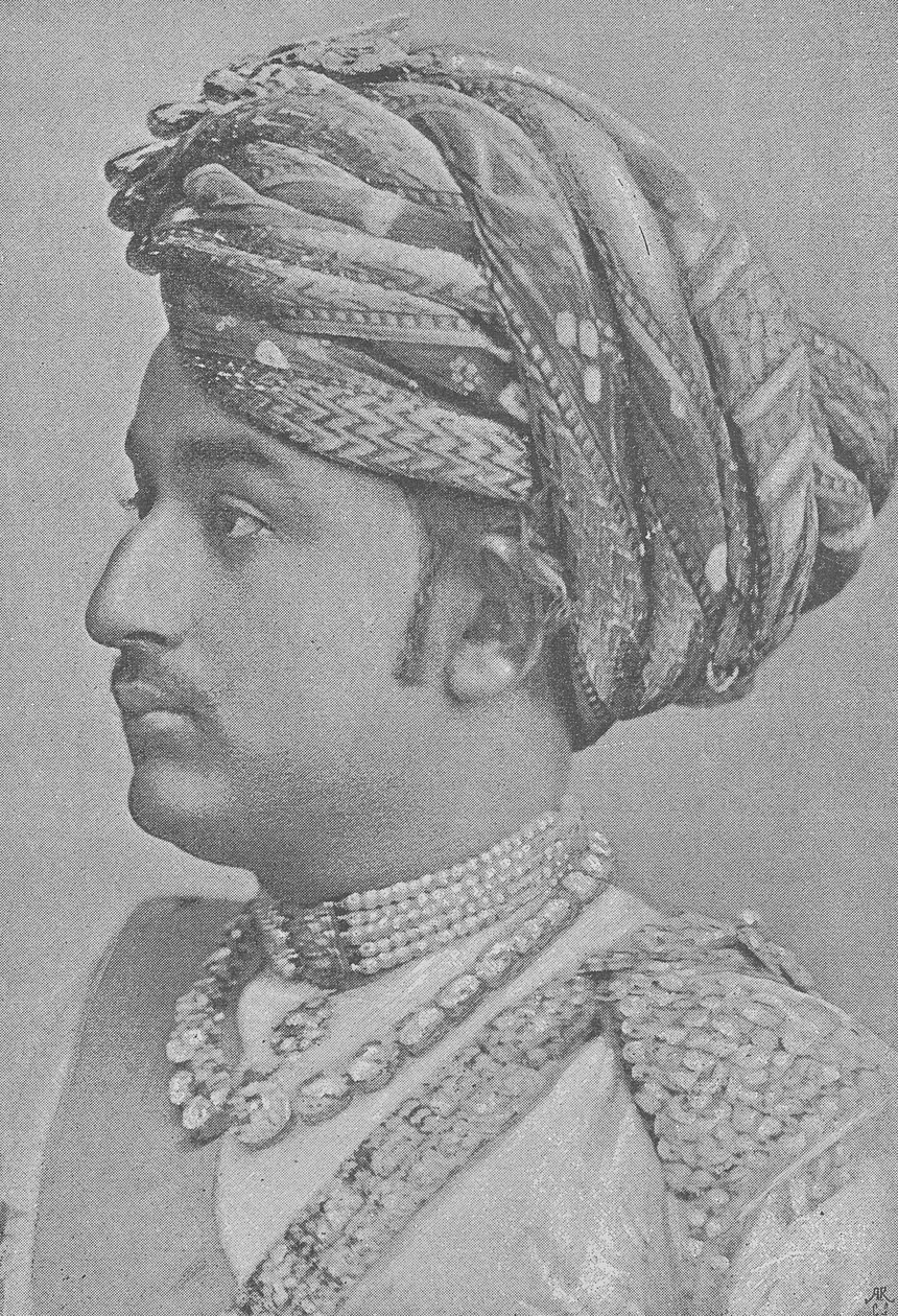 Khengarji III, Maharao de Cutch de English Photographer