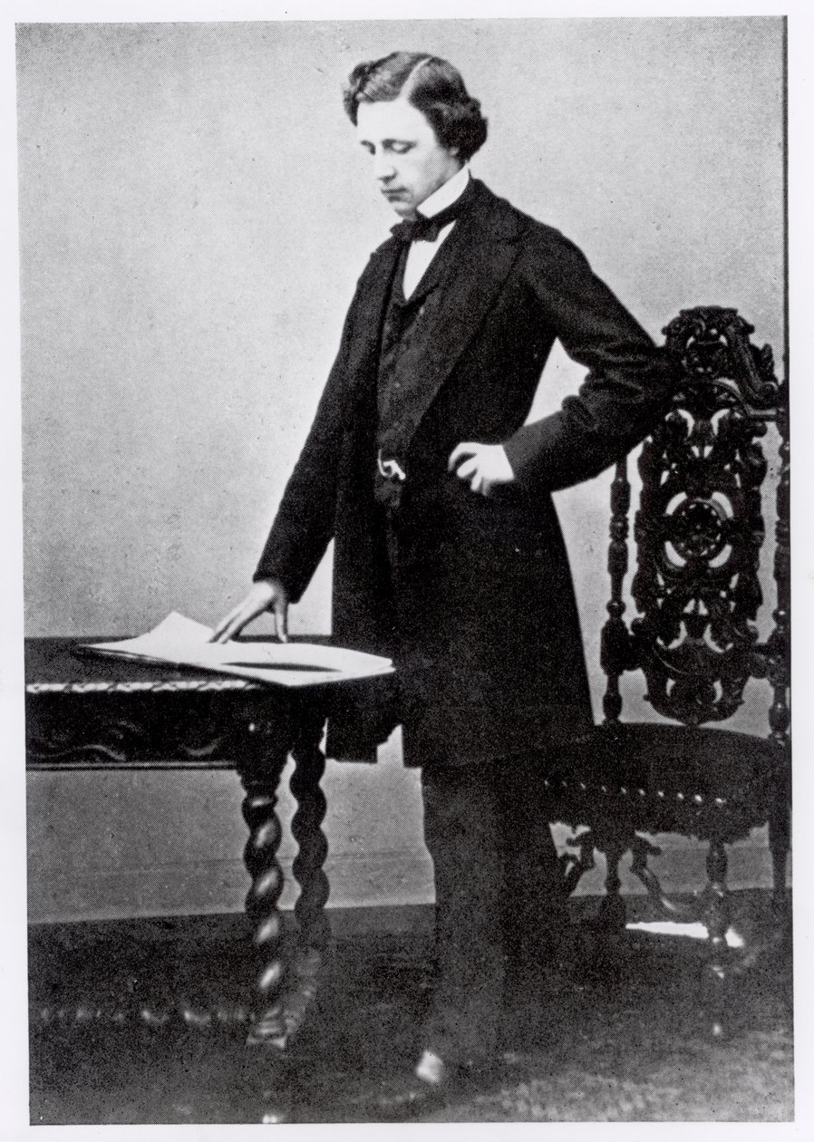 Lewis Carroll (1832-98) a los 29 años de English Photographer