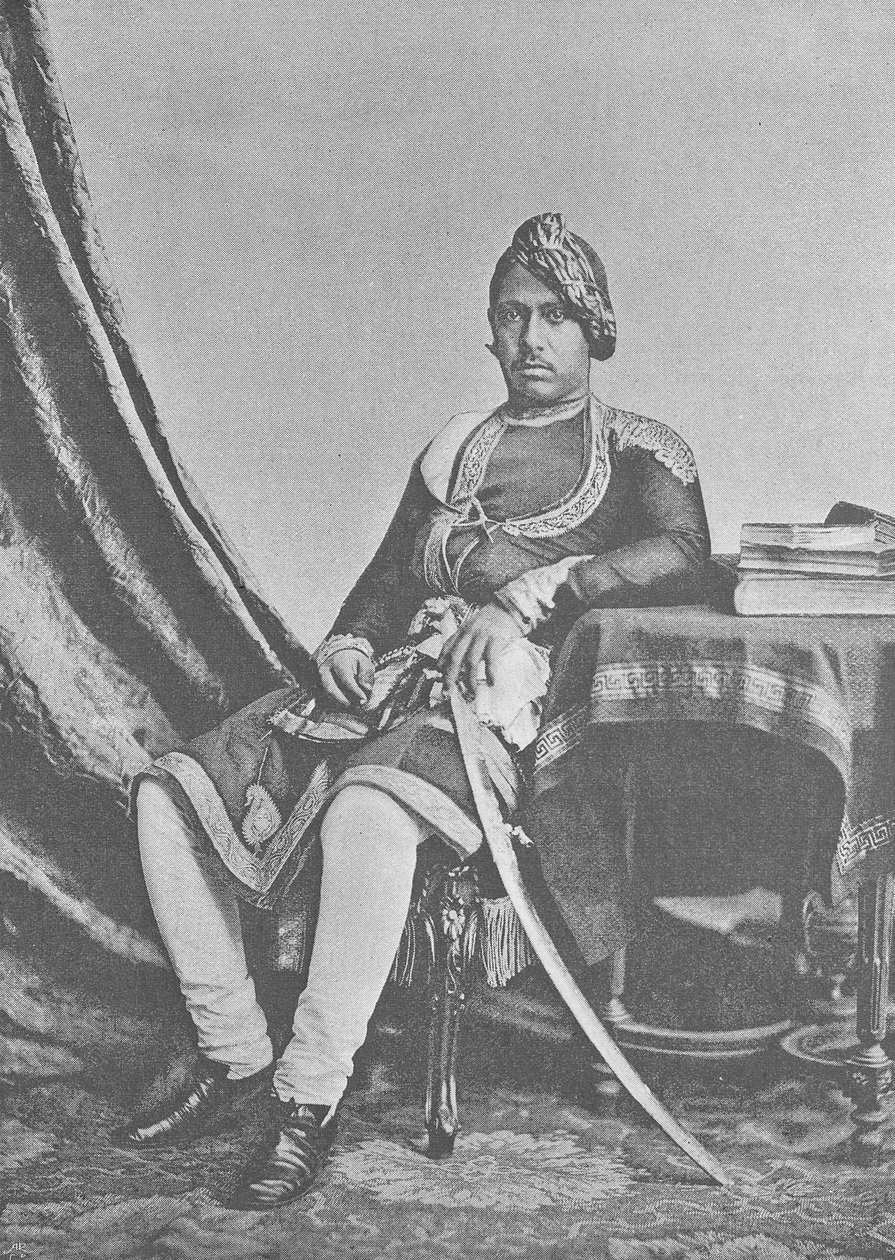 Maharajá Jashwant Singh de Bharatpur de English Photographer