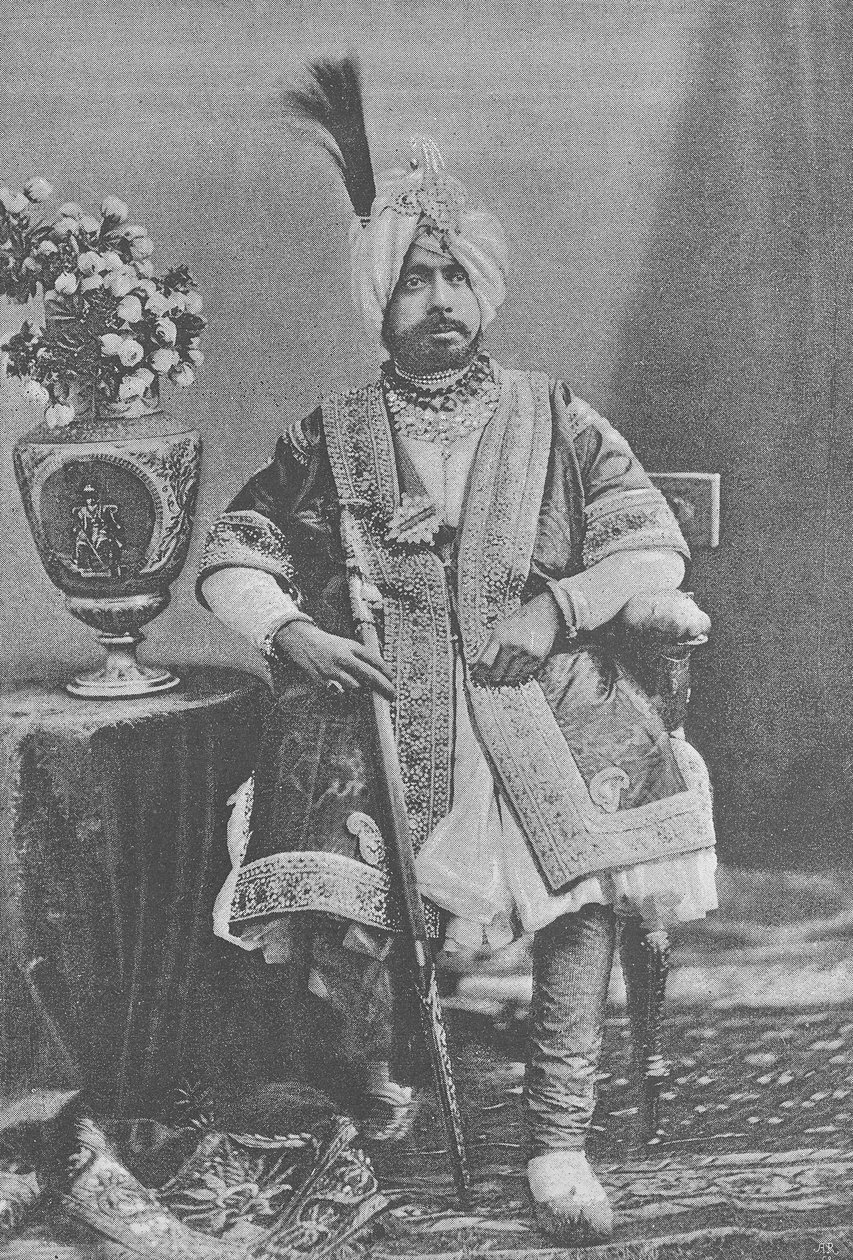 Maharajá Pratap Singhji de Jammu y Cachemira de English Photographer