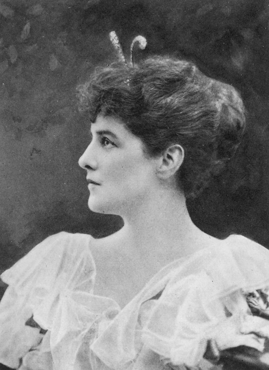 Señorita Jennie Jerome, luego Lady Randolph Churchill, 1921 de English Photographer