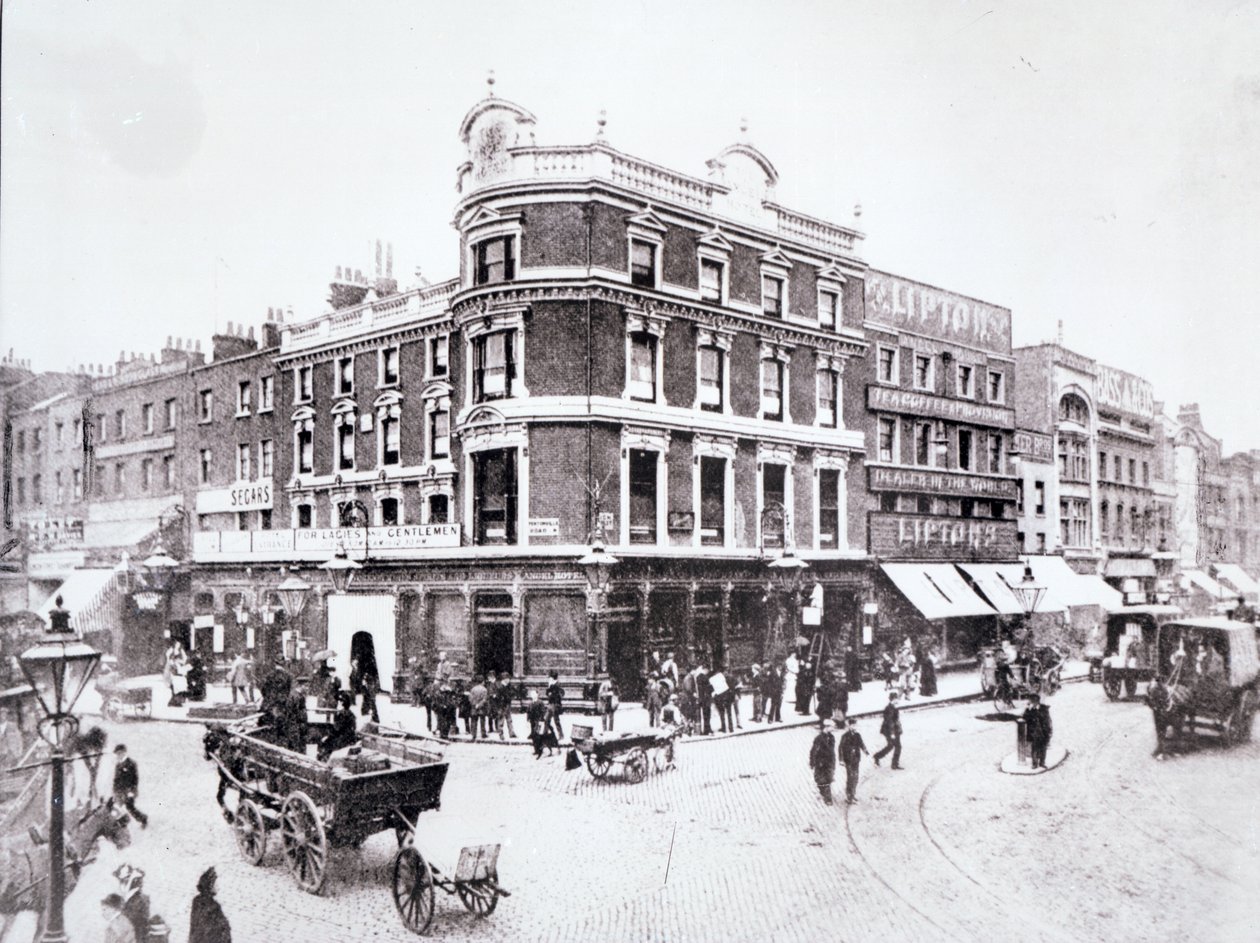 Escena de Pentonville Road, Islington, Londres de English Photographer