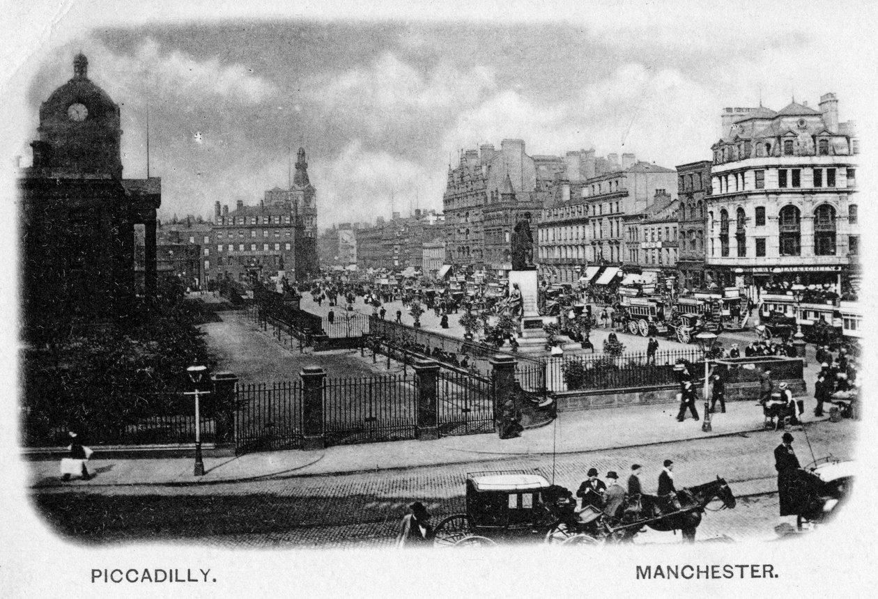 Piccadilly, Manchester de English Photographer