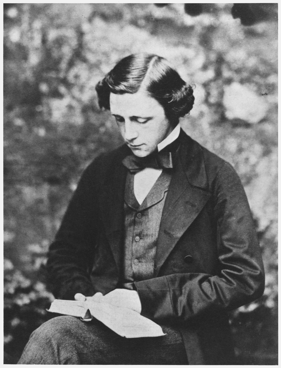 Retrato de Lewis Carroll de English Photographer