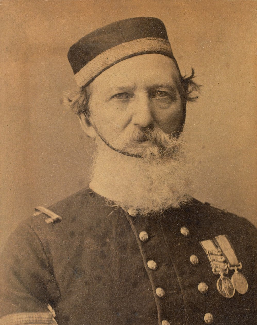 Retrato del Sargento Frederick T. Peake VC de English Photographer