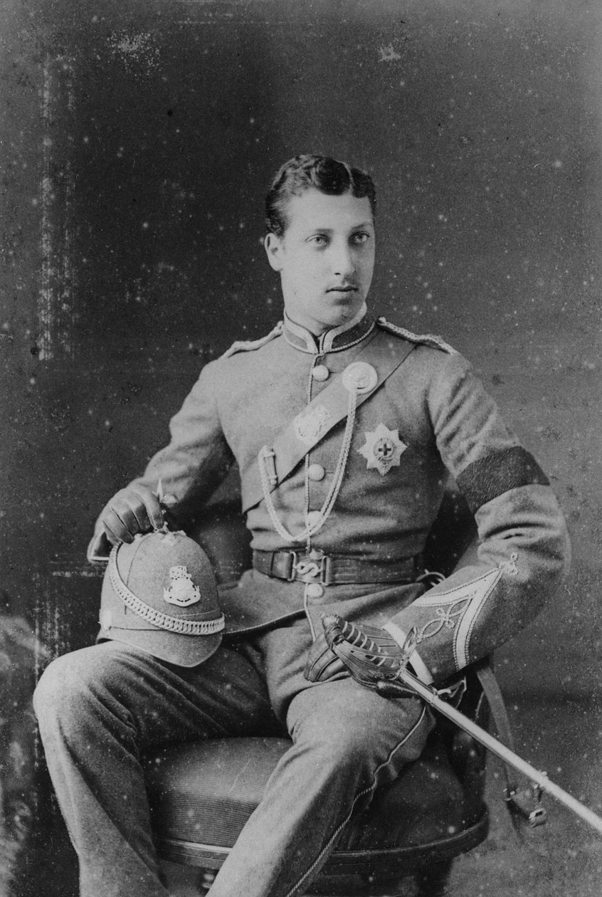 Príncipe Alberto Víctor, Duque de Clarence y Avondale, 1885 de English Photographer