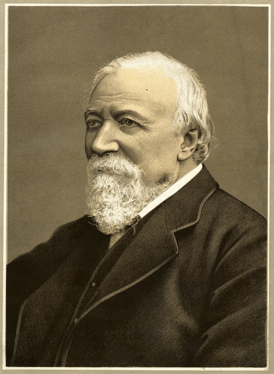 Robert Browning, 1887 de English Photographer