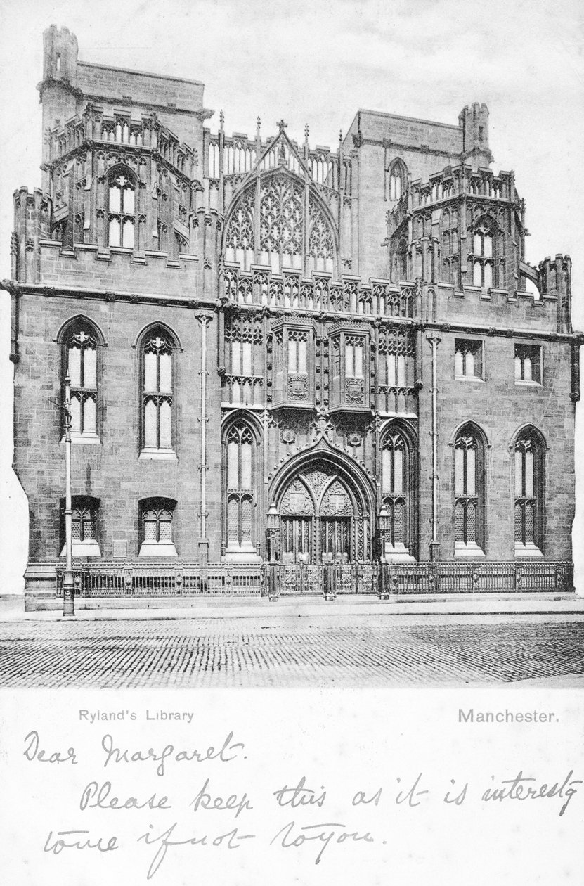 Biblioteca de Ryland, Manchester de English Photographer