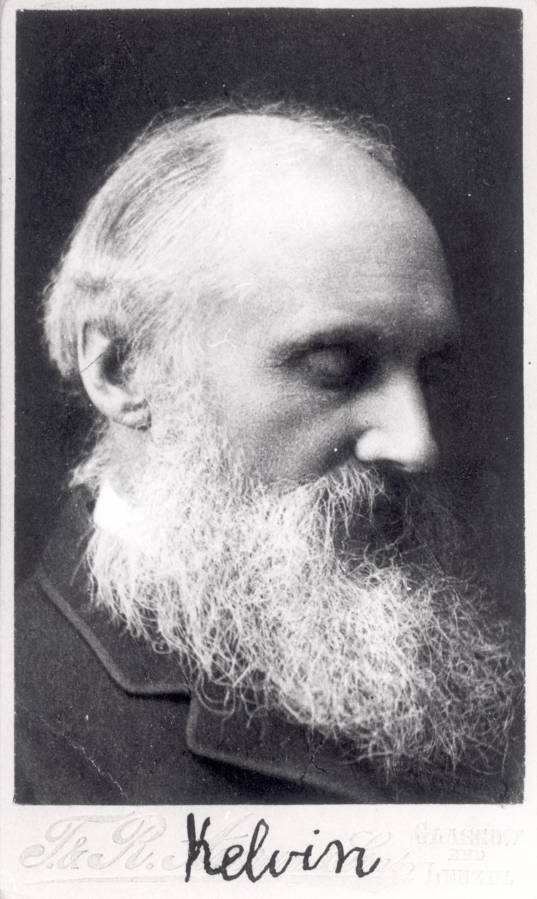 Sir William Thomson (1824-1907) Lord Kelvin de English Photographer