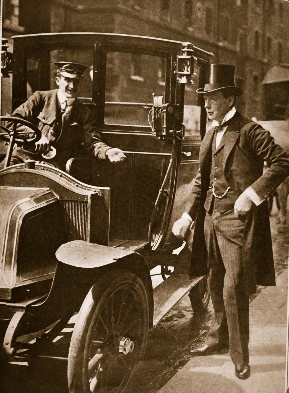 Sir Winston Churchill, El hombre más joven de Europa, 1908 de English Photographer