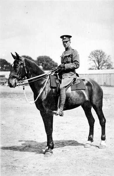 Sargento Mayor B.E.G Freeman en Spider, Canterbury 1918 de English Photographer