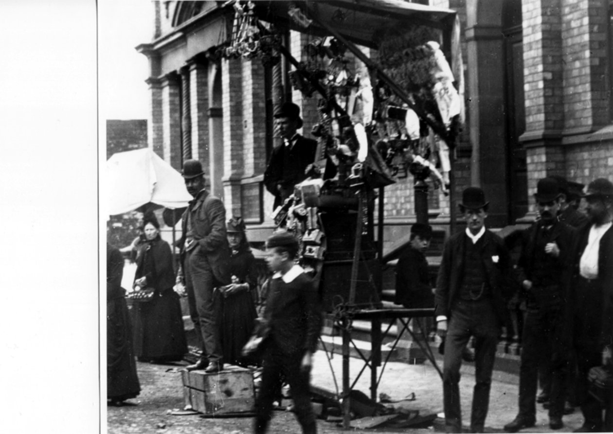 Feria callejera en Kidderminster de English Photographer