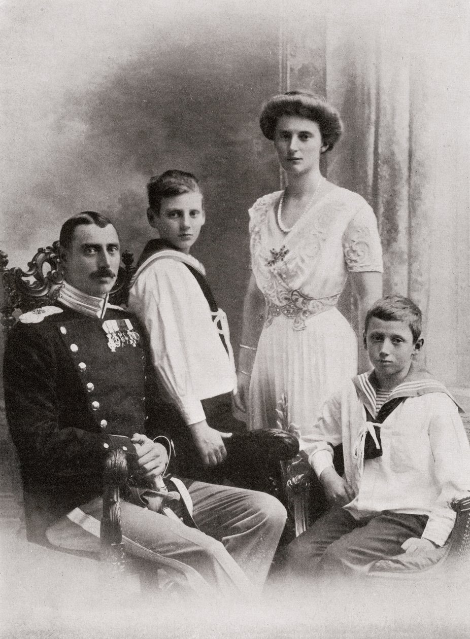 La Familia Real Danesa, de 
