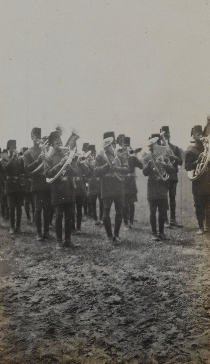 La banda, 1914 de English Photographer