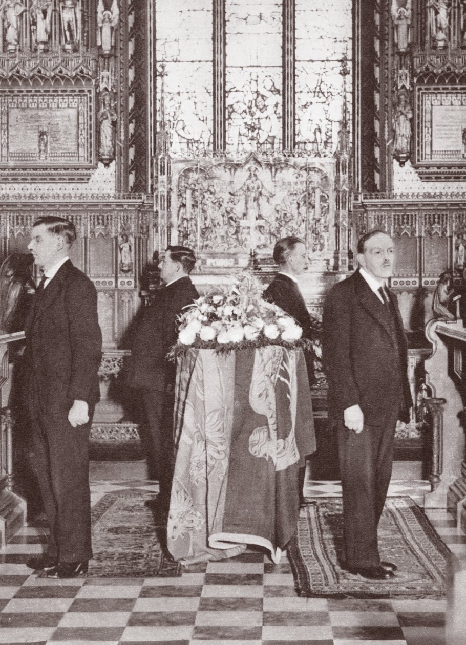 El catafalco de Jorge V, enero 1936 de English Photographer