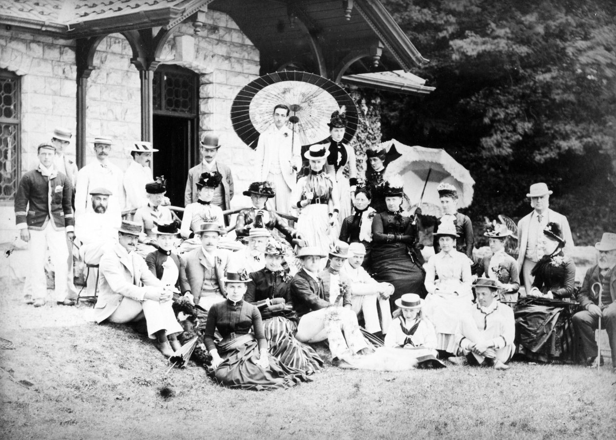 Salida de verano victoriana, c.1890 de English Photographer