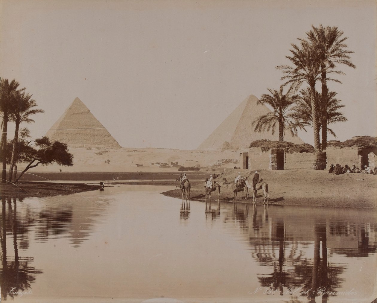 Vista de las Pirámides, Egipto de English Photographer