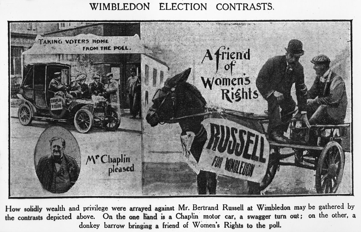 Contrastes de la elección de Wimbledon, 1907 de English Photographer