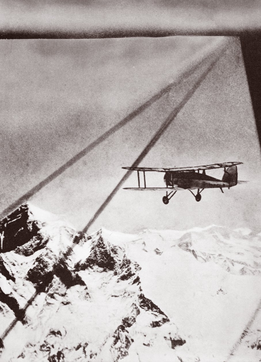Alas sobre el Everest, 1933 de English Photographer