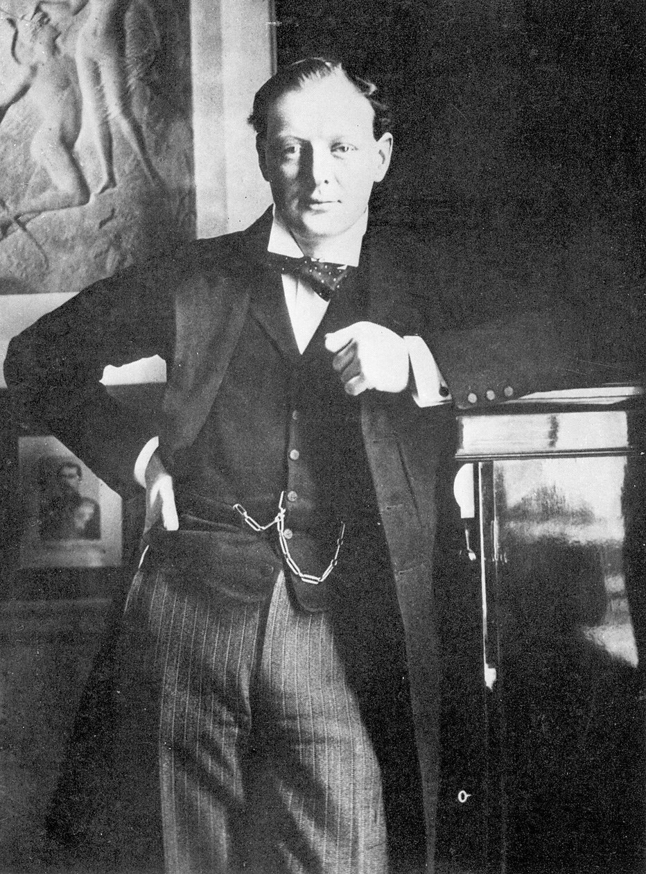 Winston Spencer Churchill en 1904 de English Photographer