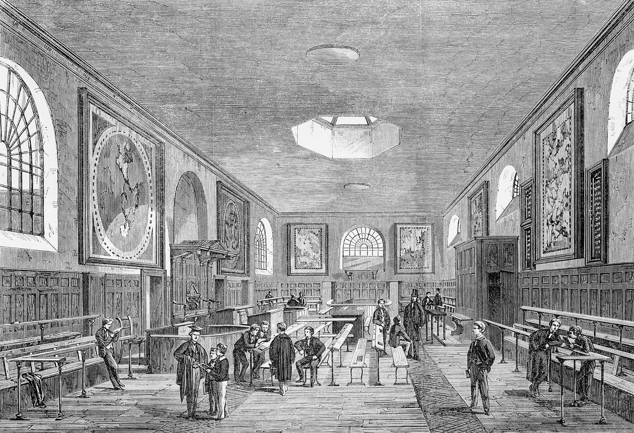 Un aula de la Charterhouse de English School