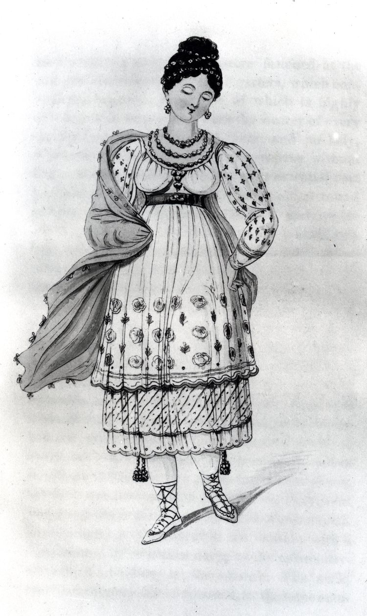Una dama de Lima en su vestido de novia de English School