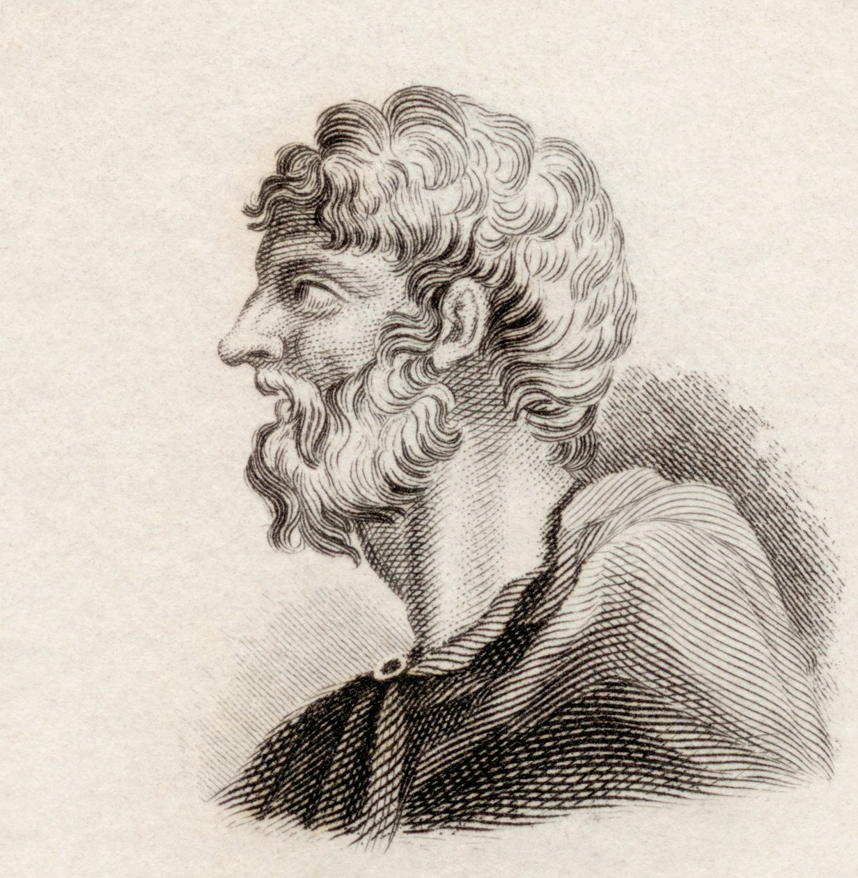 Alceo de Mitilene, 1825 de English School