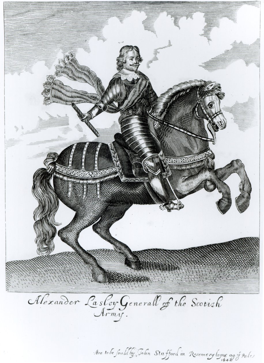 Alexander Leslie (c.1580-1661) 1er Conde de Leven de English School