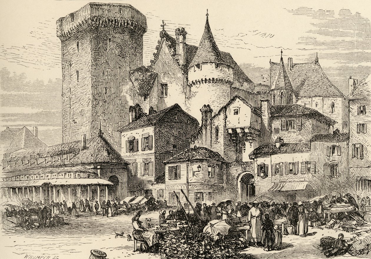 Angulema, Francia, ilustración de 