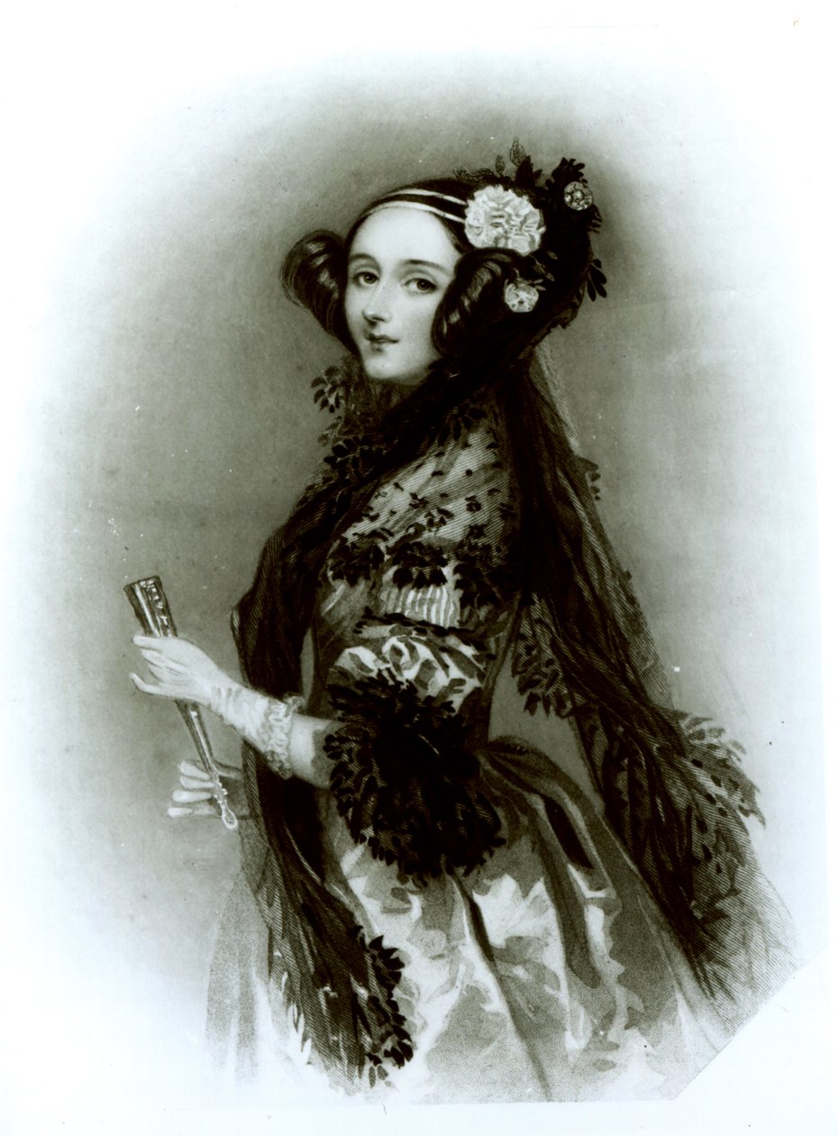 Augusta Ada Byron (1815-52) condesa de Lovelace de English School