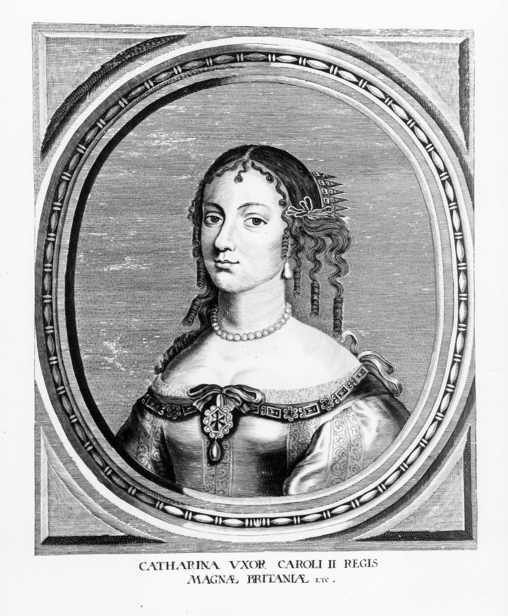 Catarina de Braganza (1638-1705) de English School