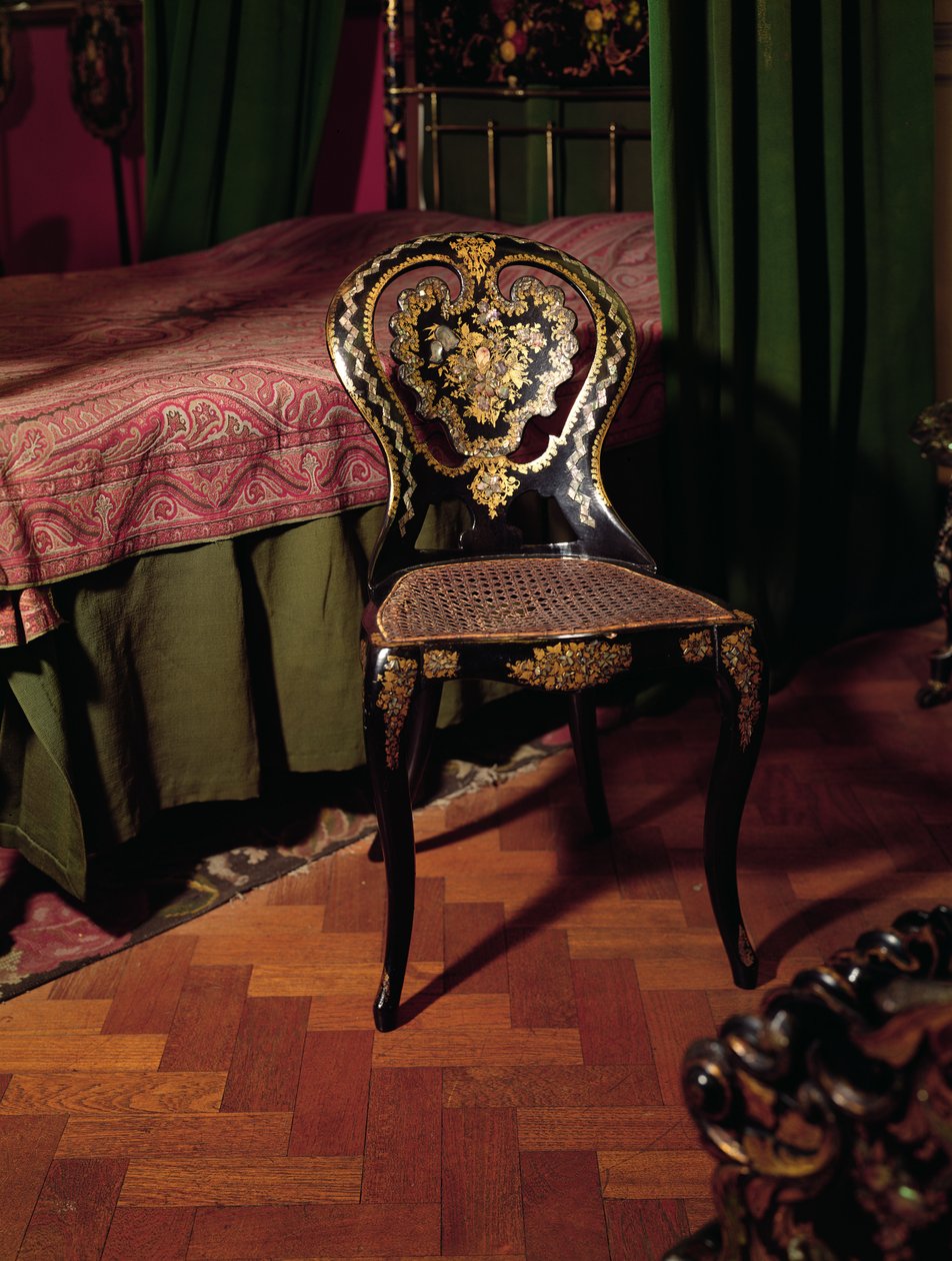 Silla, inglesa, mediados del siglo XIX de English School