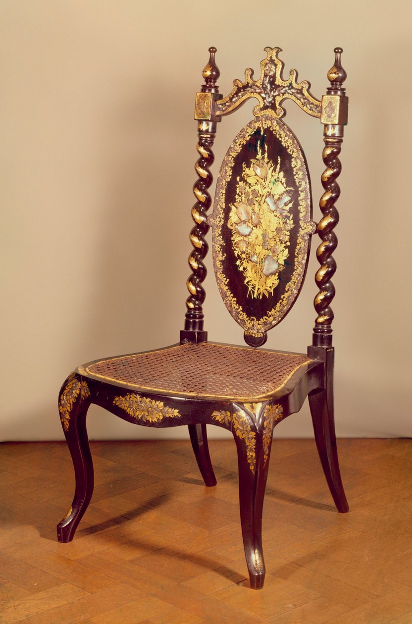 Silla, mediados del siglo XIX de English School