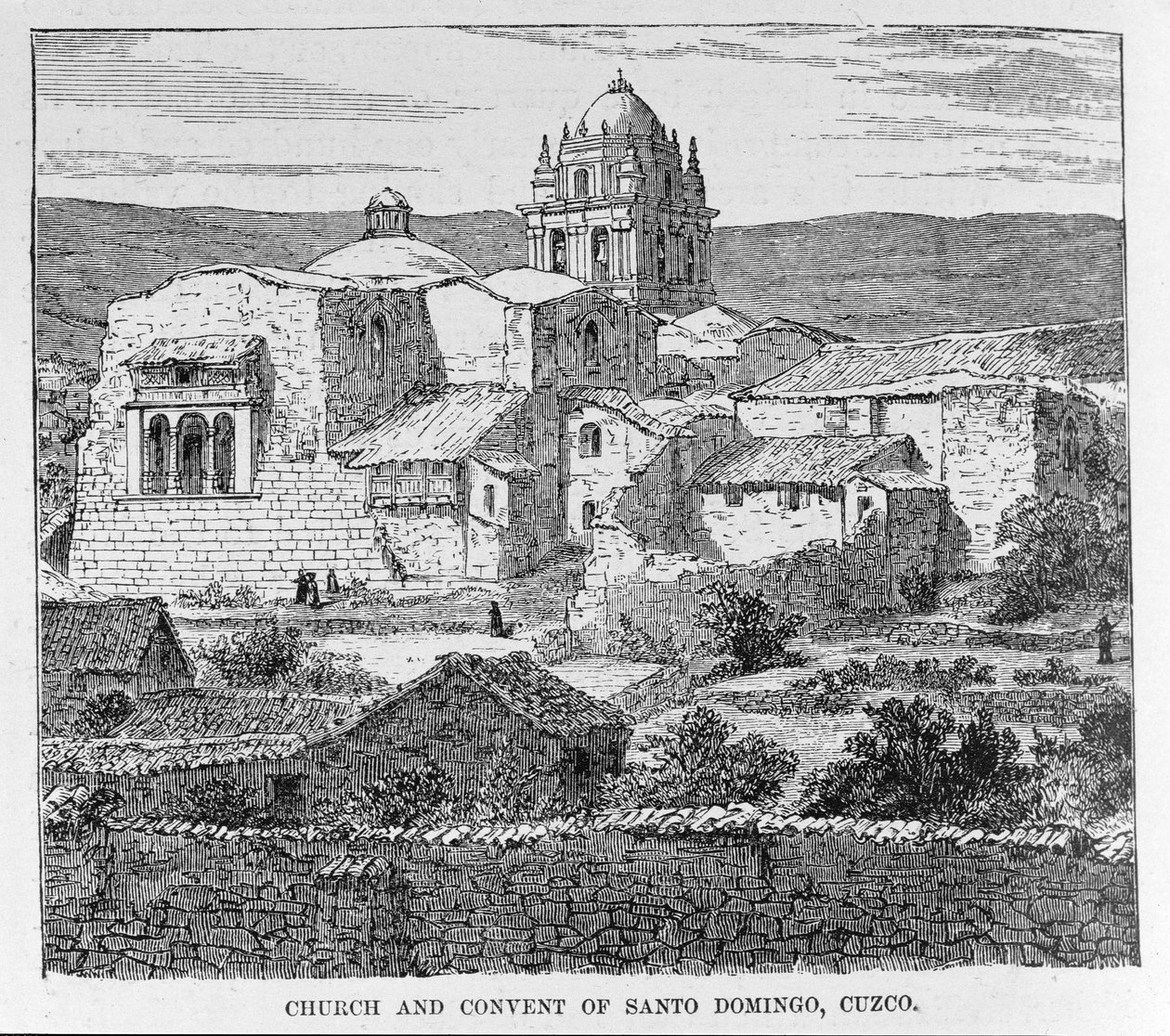 Iglesia y convento de Santo Domingo, Cuzco, Perú, de 