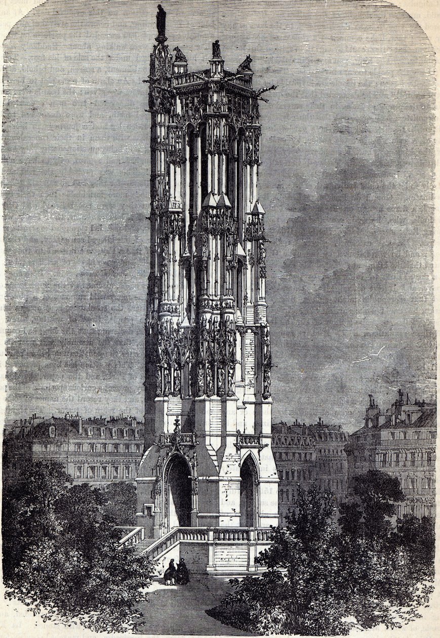 Iglesia de St. Jacques de la Boucherie, París, que celebró sesiones de la Asamblea Nacional de English School