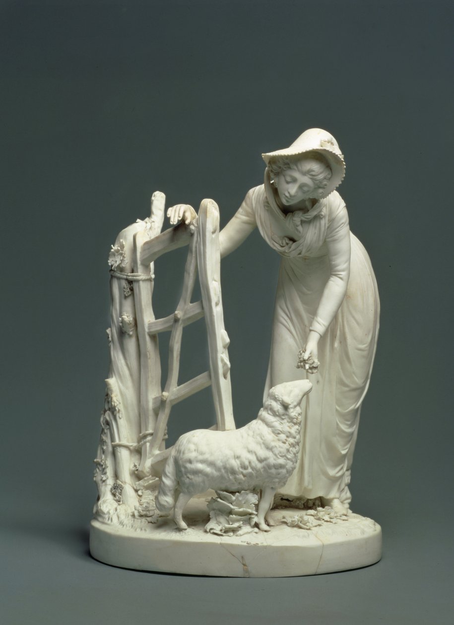 Pastora de Derby, 1790 de English School