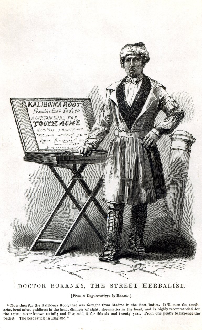 Doctor Bokanky, el herbolario callejero de English School
