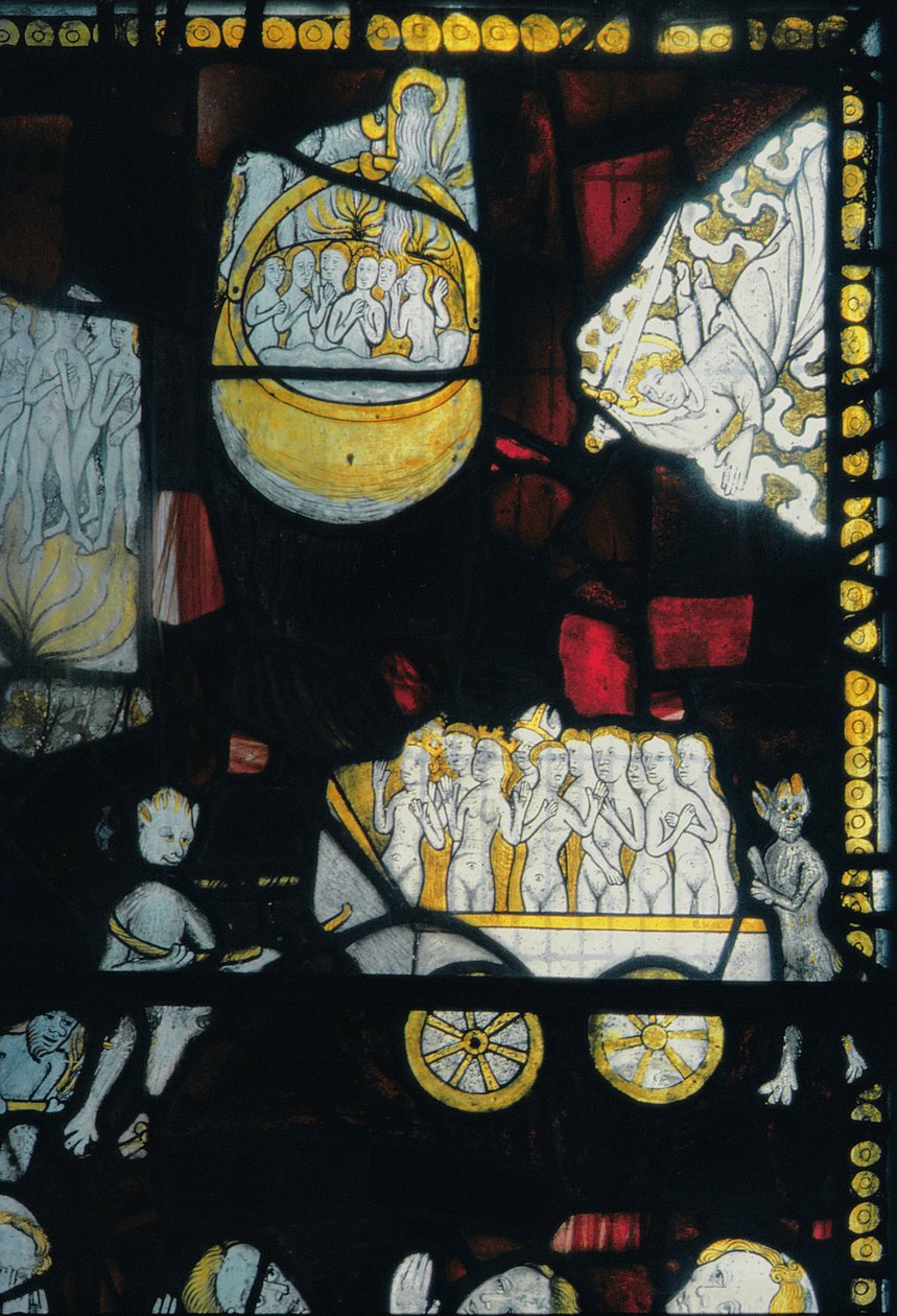 Juicio Final (detalle), siglo XV de English School