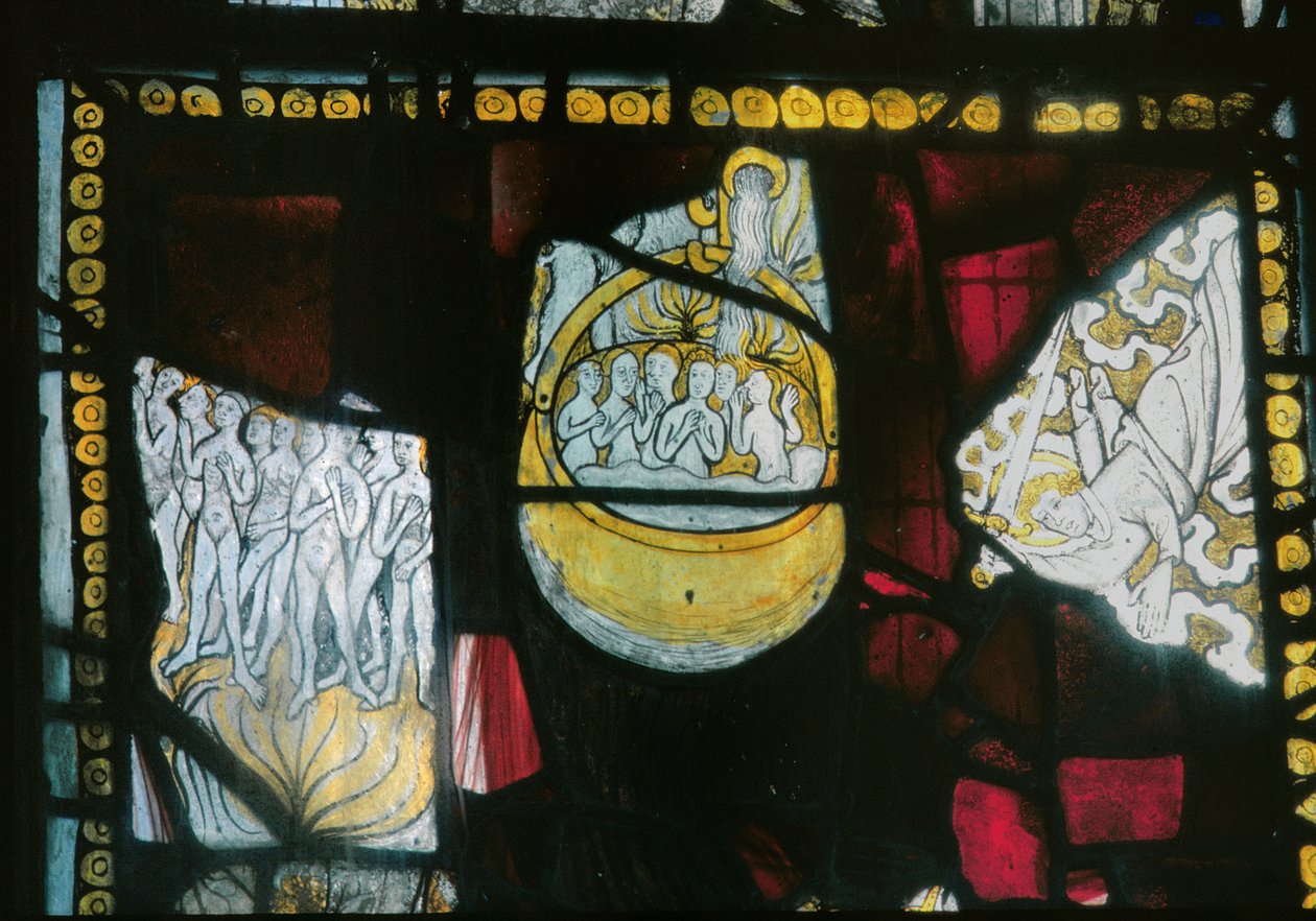 Juicio Final (detalle), siglo XV de English School