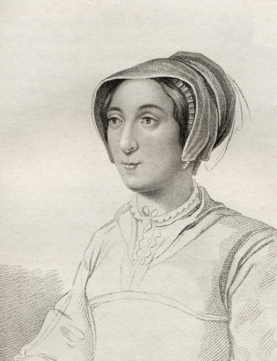 Elizabeth Cooke, grabado por Rivers, ilustración de 