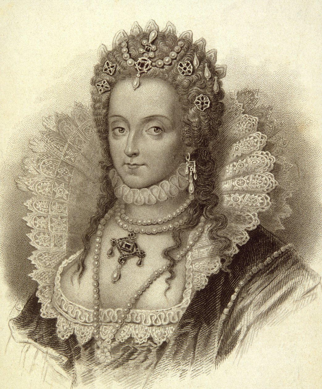 Isabel I (1533-1603) Reina de Inglaterra de English School
