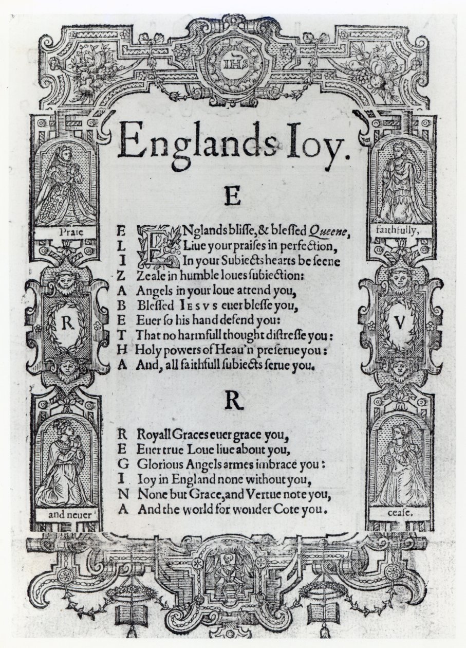 La alegría de Inglaterra por Richard Vennar, c.1602 de English School