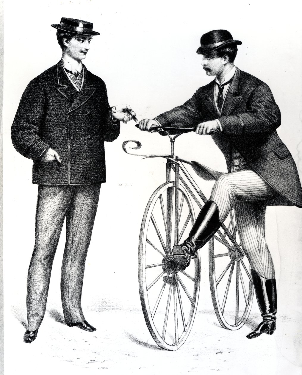 Trajes ingleses, publicado en la 
