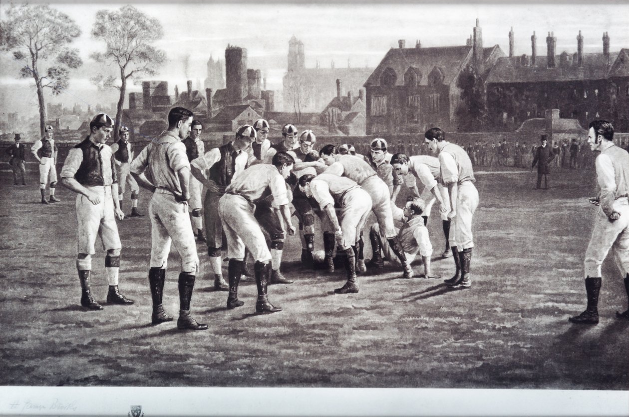 Juego de campo de Eton de English School
