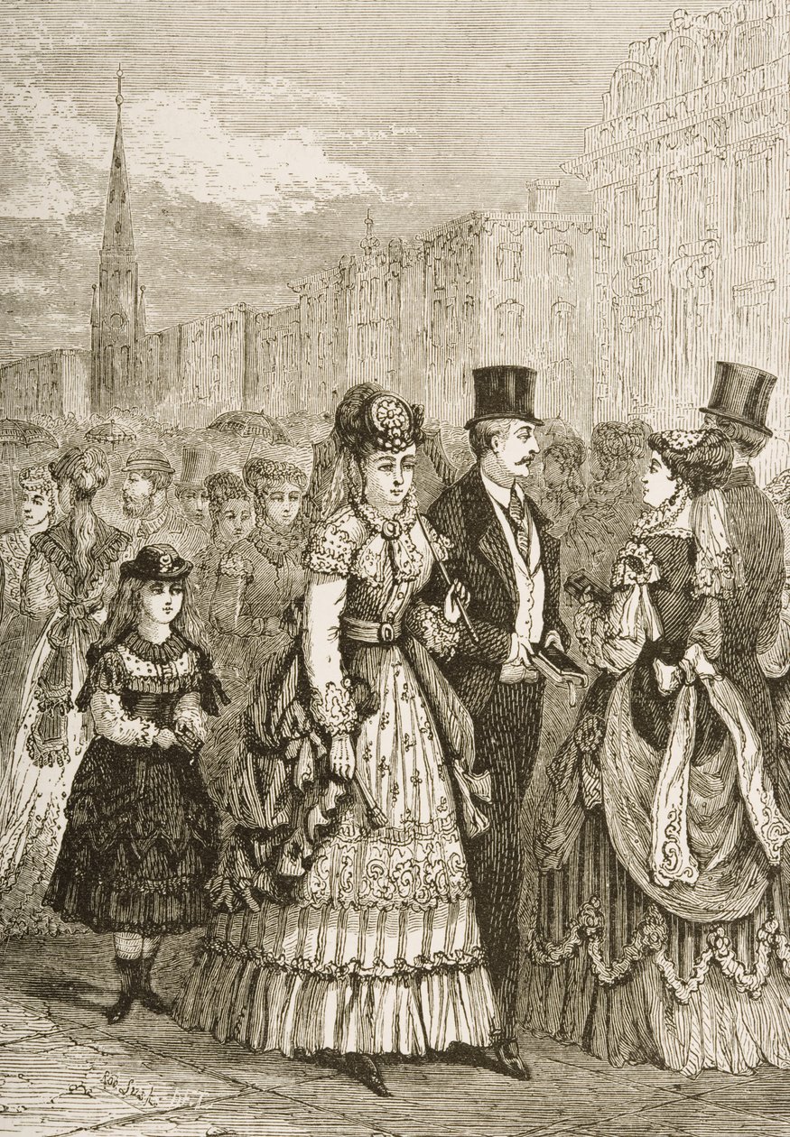 Quinta Avenida, Nueva York, c.1870, de 