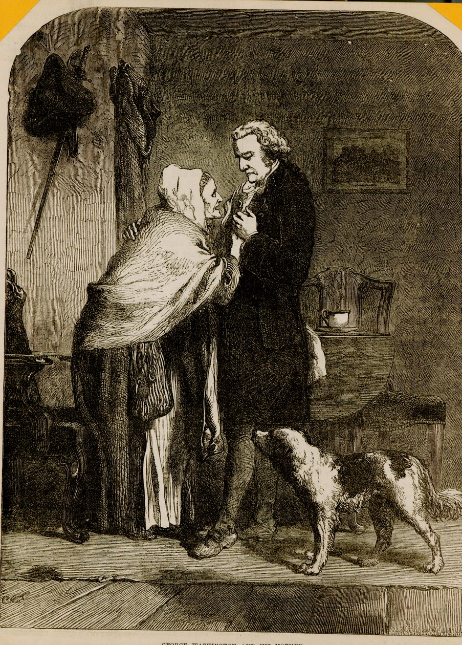George Washington y su madre de English School