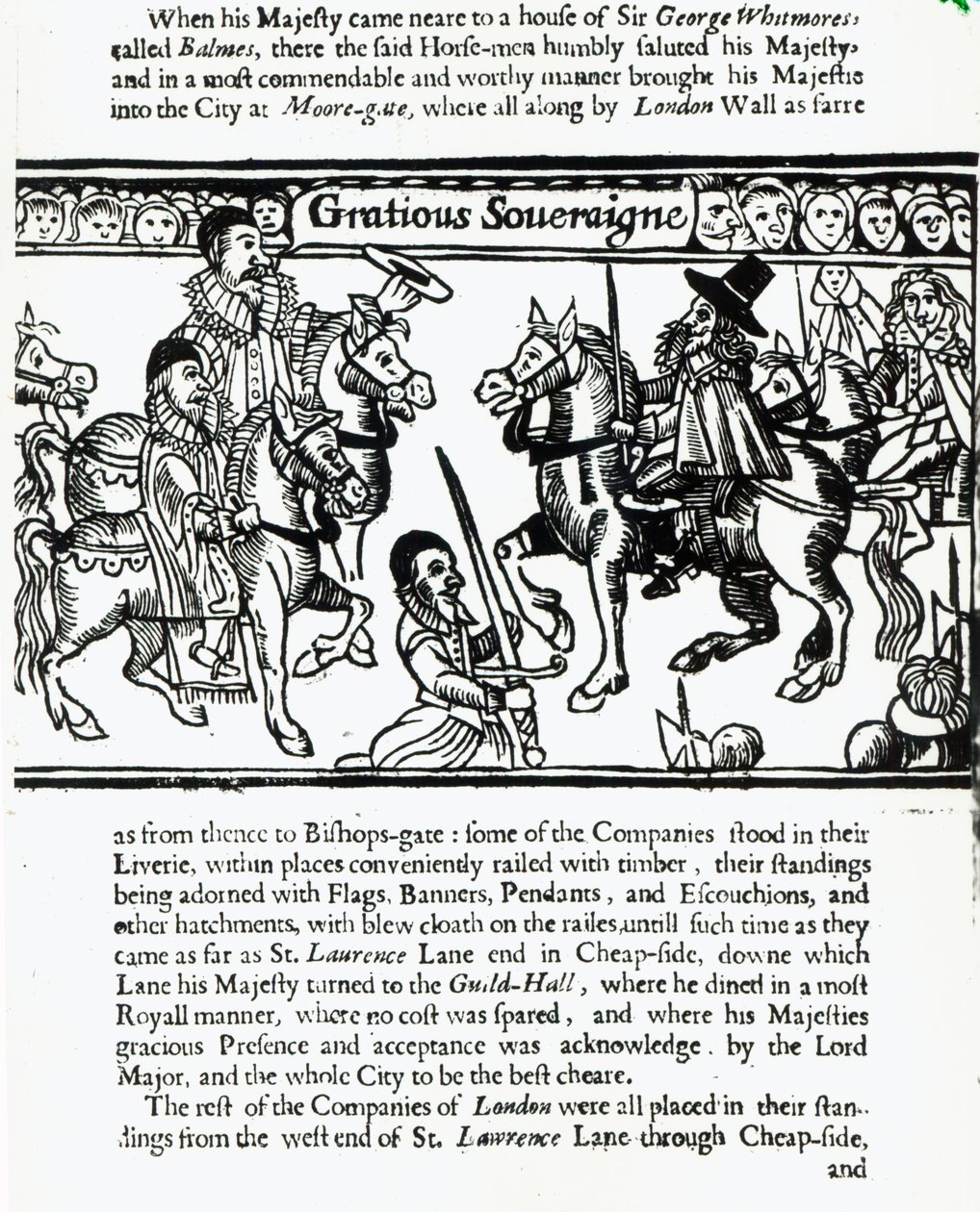 Soberano Gracioso, c.1631 de English School